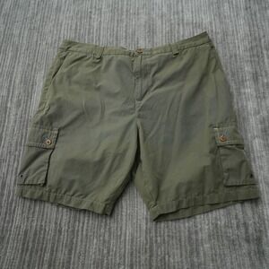 Tommy Bahama Shorts Men's Relax Olive Green Cargo Cotton Polyester 39 X 9.5